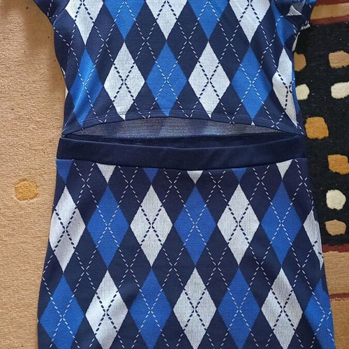 H&M Argyle Dress Size Medium Like New