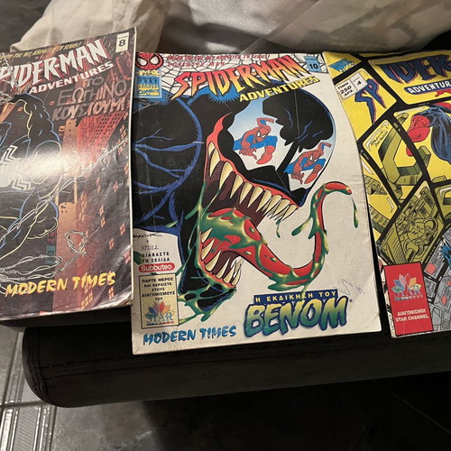 Spider-Man Adventures comics issues 4, 8, 10