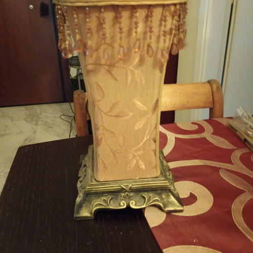 Bronze table lamp like new, height 0.30 m