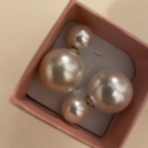 Pearl earrings new in box