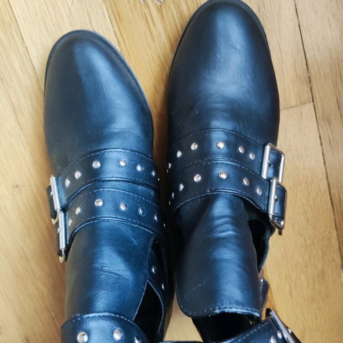 Tally Weijl ankle boots size 37 like new, black