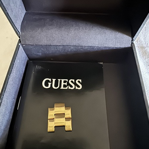 Guess gold-plated stainless steel women's watch