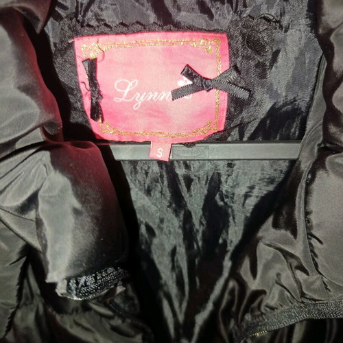 Lynne women's jacket black like new, size S