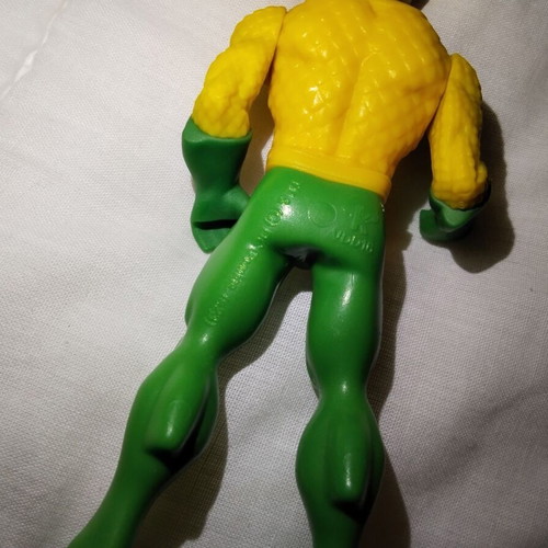 Aquaman Kinder Maxi figure 12 cm used, DC Justice League 2023