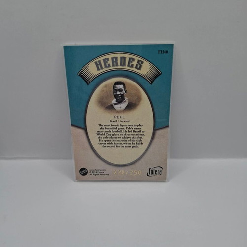 2024 Futera Vintage Heroes Pele Brazil like new
