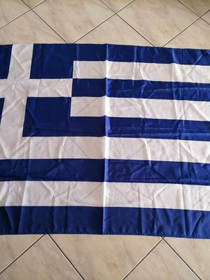 Greek flag new, size 1.50x1.00m