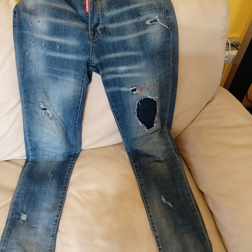 Dsquared2 jeans used, size 48, blue
