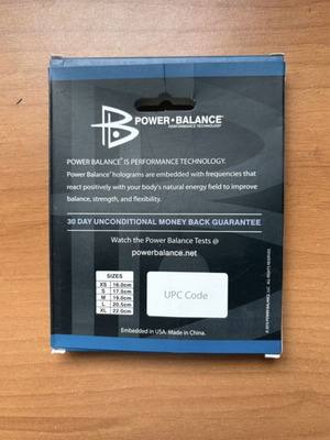 Power Braclet new, black