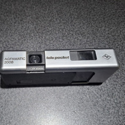 Agfa Agfamatic 2008 Tele Pocket vintage camera like new