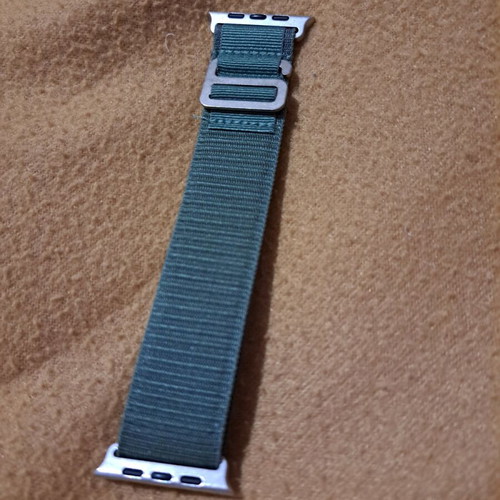 Apple Watch Strap 44mm - 49mm Alpine Loop Type Green New