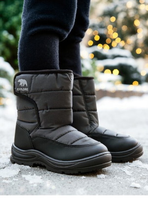 Winter boots new, size 26, black
