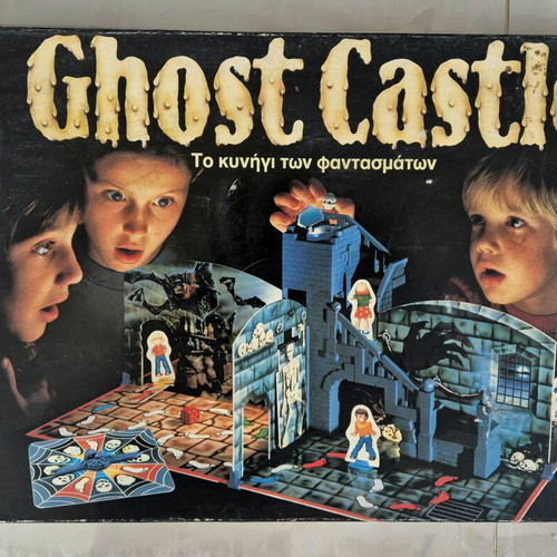 Ghost Castle board game used, missing parts