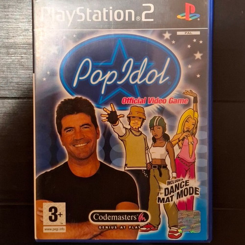 Pop Idol PS2 βιντεοπαιχνίδι μεταχειρισμένο, προσομοίωση