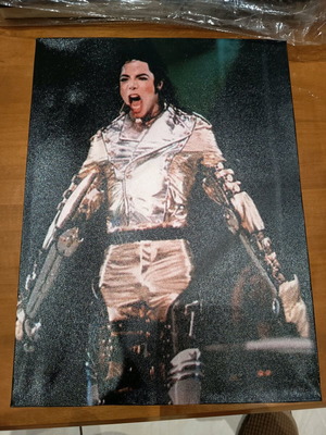 Michael Jackson καμβάς καινούργιος 40 επί 30 cm