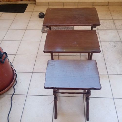 Granny's vintage nesting tables set of 3, used