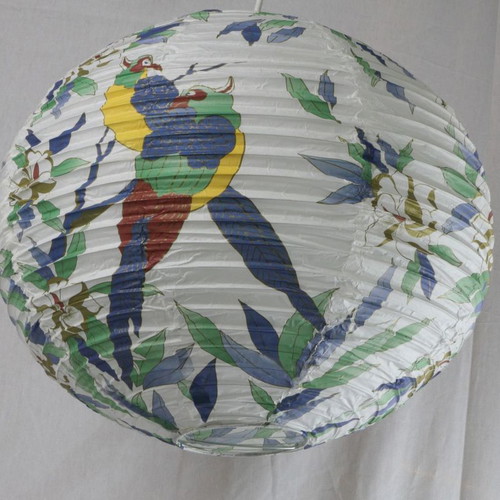 Ceiling light lampshade new, rice paper, 1990s