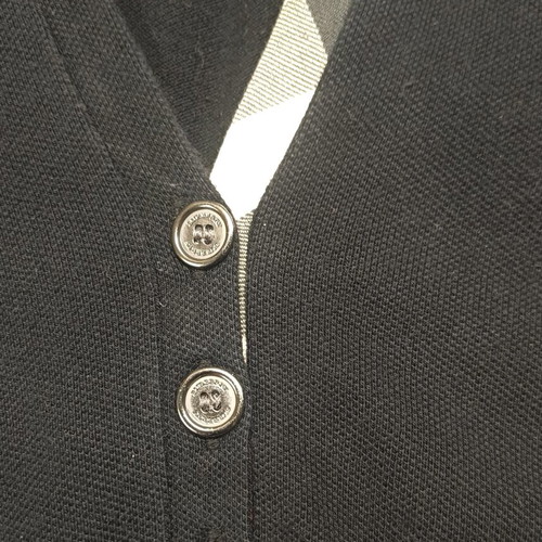 Burberry polo shirt size S like new, black