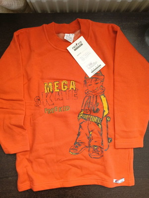Free Kids Orange Kids T-Shirt No4 New