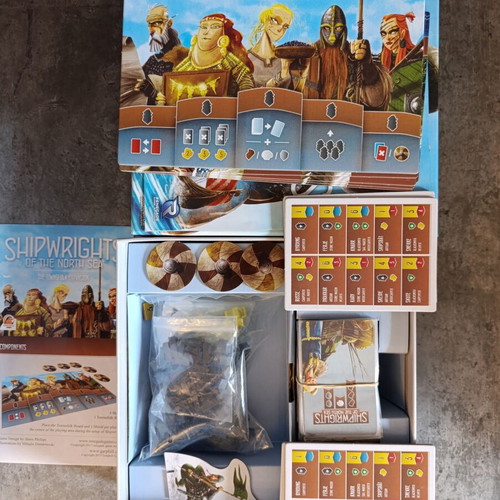 Shipwrights of the North Sea used board game