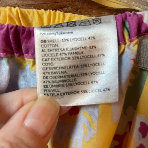 Emprime long skirt H&M S like new, colorful