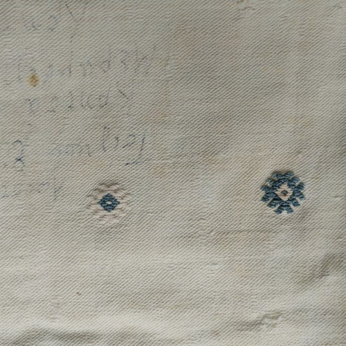 Woven sack used, old handloom fabric