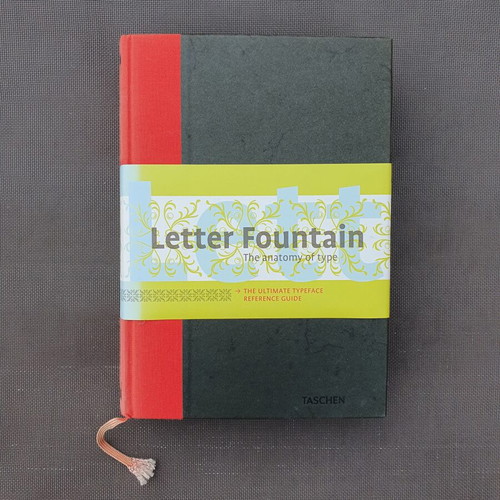 Letter Fountain typography reference book by Joep Pohlen, Taschen