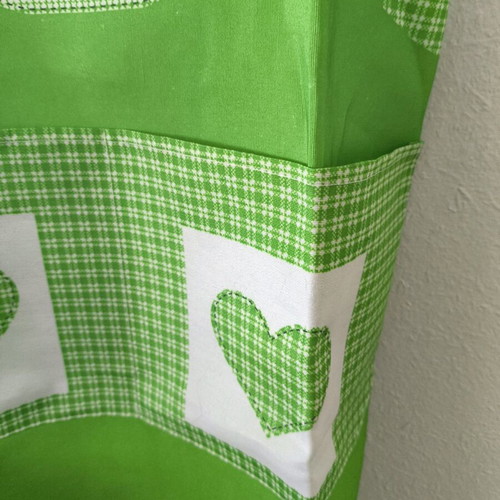 Kitchen apron new green with 2 large pockets