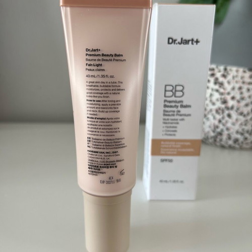 Dr.Jart+ BB Premium Beauty Balm SPF 50 like new, shade fair-light