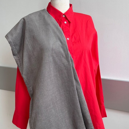 Massimo Dutti red shirt like new, size M