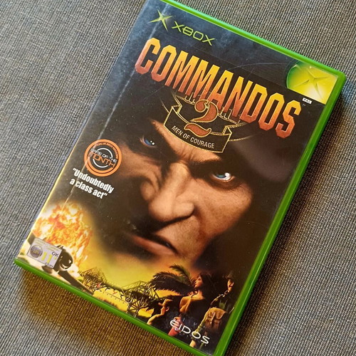 Commandos 2 Men of Courage Xbox game used
