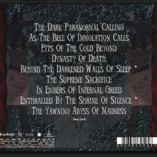 Limbonic Art Ad Noctum - Dynasty Of Death CD like new