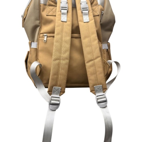 Himawari backpack like new, beige, waterproof polyester