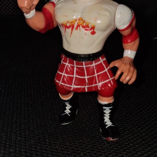 1991 WWF Hasbro Series 2 Rowdy Roddy Piper action figure used