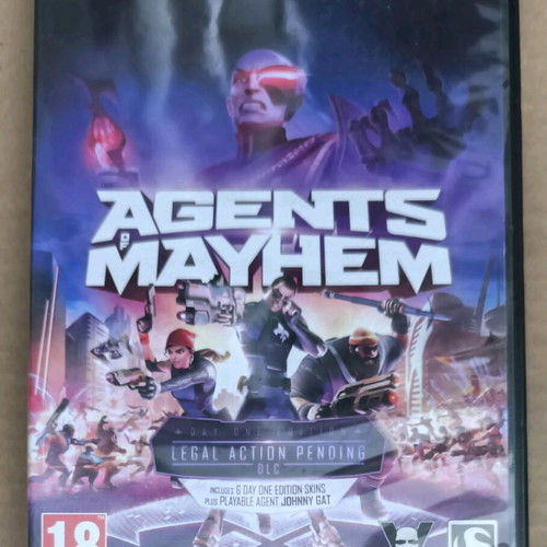 Agents Of Mayhem Day One Edition PC DVD-ROM like new