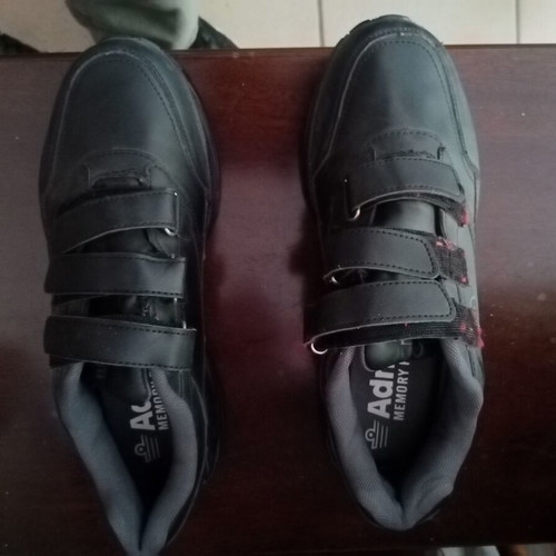 Admiral Memory Foam Athletic Shoes Size 41, Black