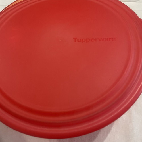 Tupperware Elegant Red Container 4.6 Liters