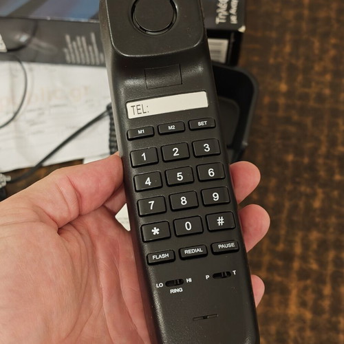 Corded Telephone with Caller ID, New, Black