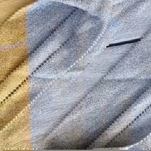 Max Mara very long strait woolen trousers, base model, 42 size