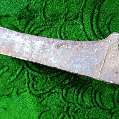 Handmade knife, possibly agricultural or shepherd's, 23.5cm