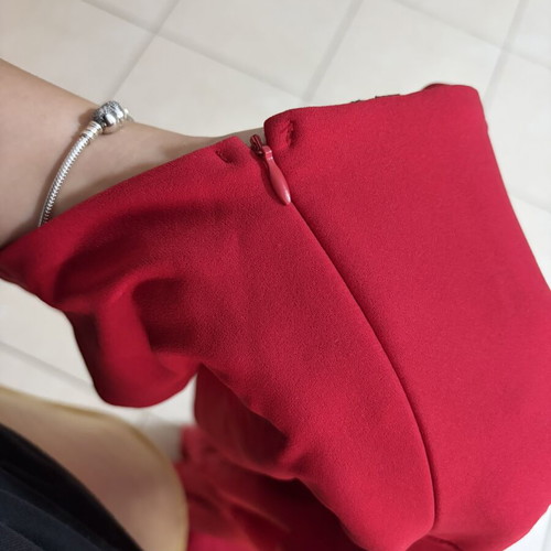 Red Dress Trendyol new, size XL