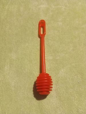 Plastic Honey Dipper with Ergonomic Handle like new