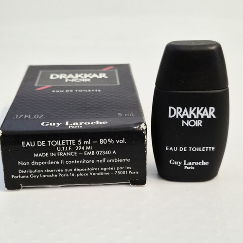 Guy Laroche Drakkar Noir Eau de Toilette Miniature 5ml new