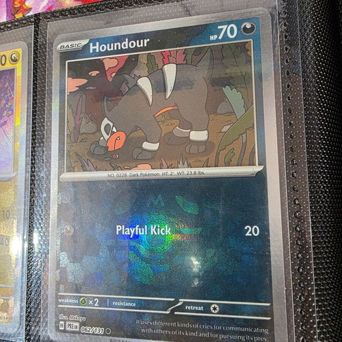 Houndour Masterball (PRE 062) Pokemon card like new