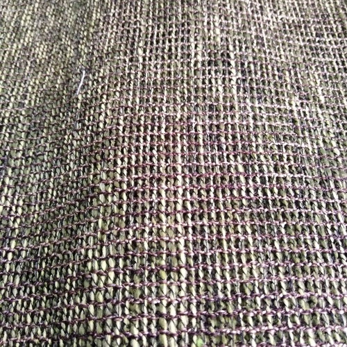 Curtain fabric new, green linen sack 5.50x2.80