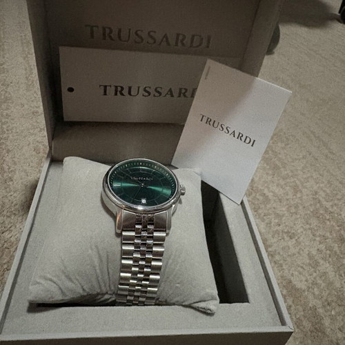 Trussardi Original Stainless Steel Watch like new