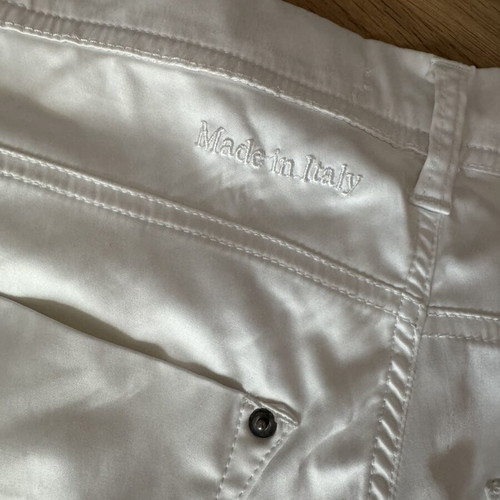 Exibit white pants size M like new, casual chino style