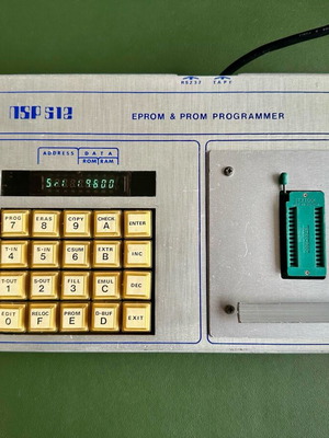 NSP 512 EPROM & PROM programmer used, Greek made by RELEC