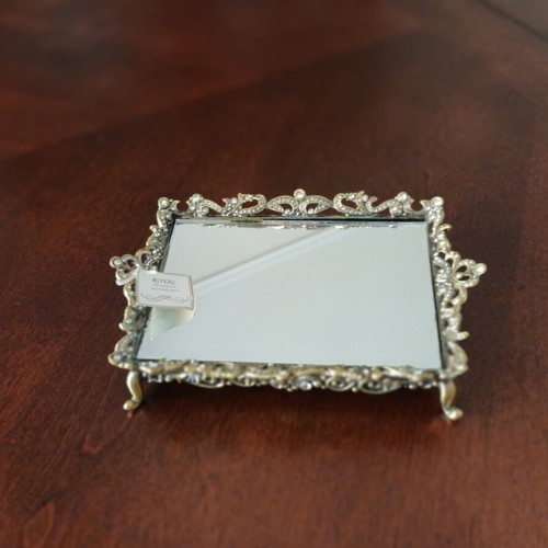 Collectible animal jewelry box set of 5 with mirror, new