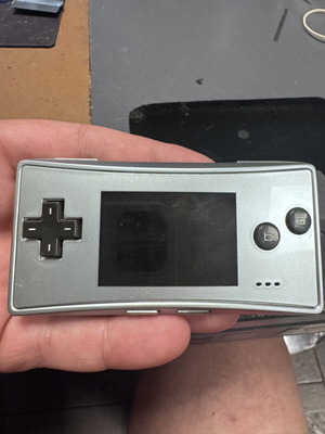 Nintendo GameBoy Micro used with charging cable