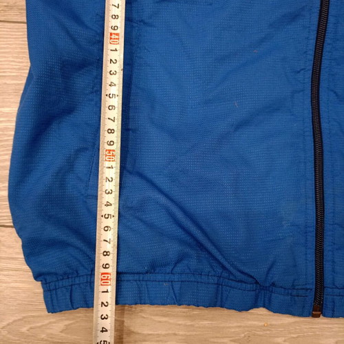 Retro Nike jacket navy and electric blue used